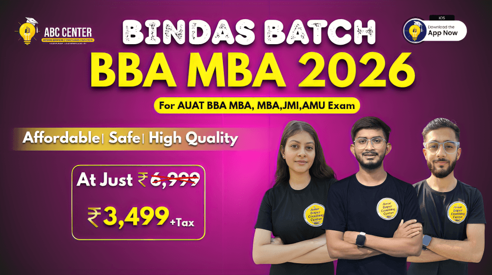 BBA MBA Bindas Batch 2026 | ABC Center